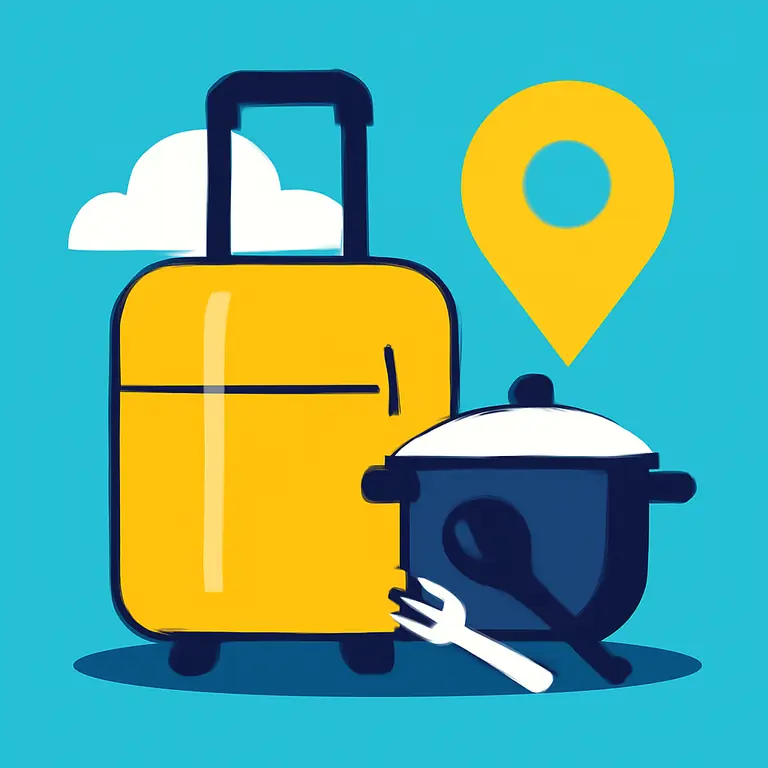 Viaje y Cocina - portada del puzzle