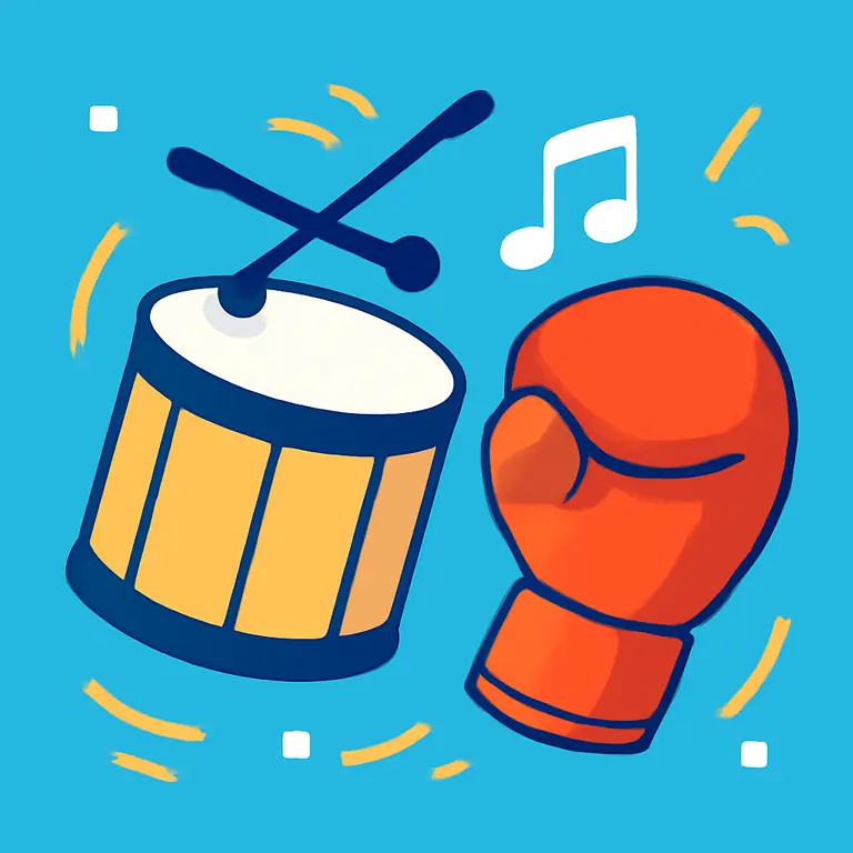 Ritmo y Combate - portada del puzzle