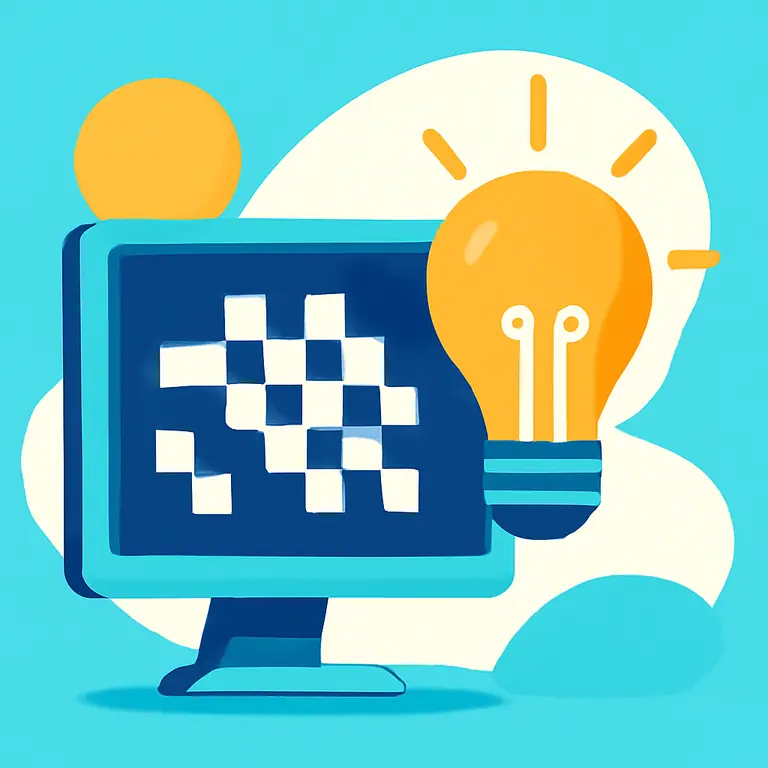 Chispa Cibernética - portada del puzzle