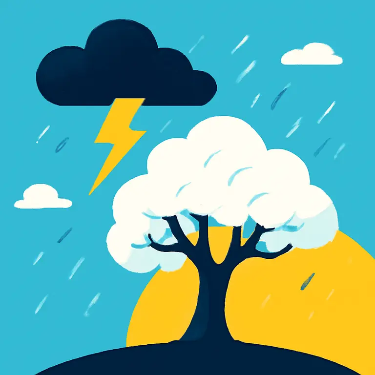 Tormenta Silvana - portada del puzzle