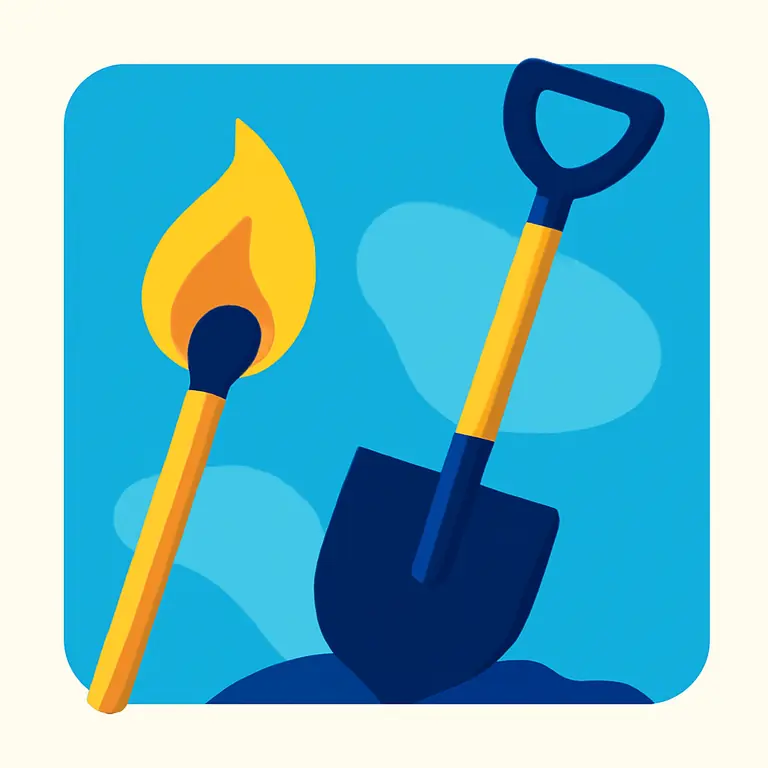 Chispa y Pala - portada del puzzle