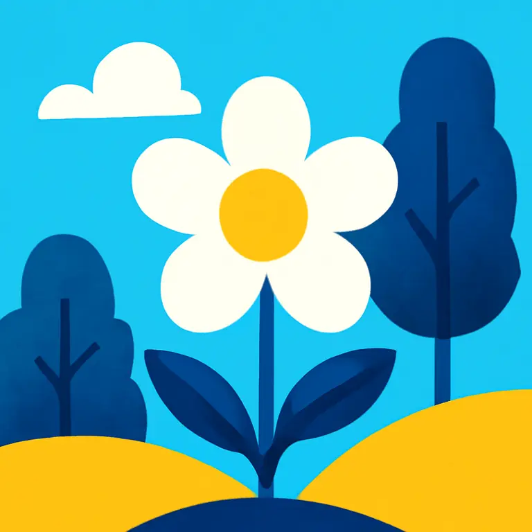 Bosque Florido - portada del puzzle