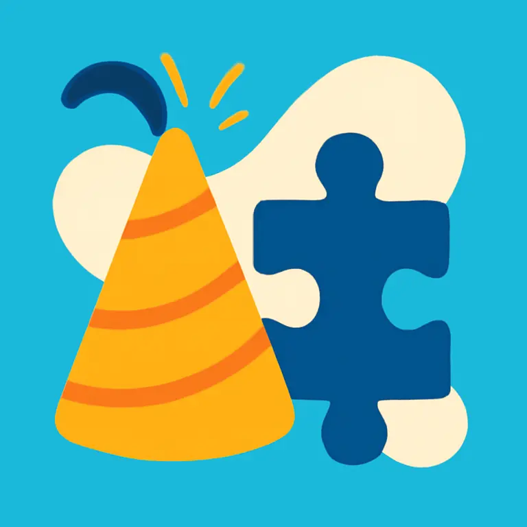 Fiesta y Enigma - portada del puzzle