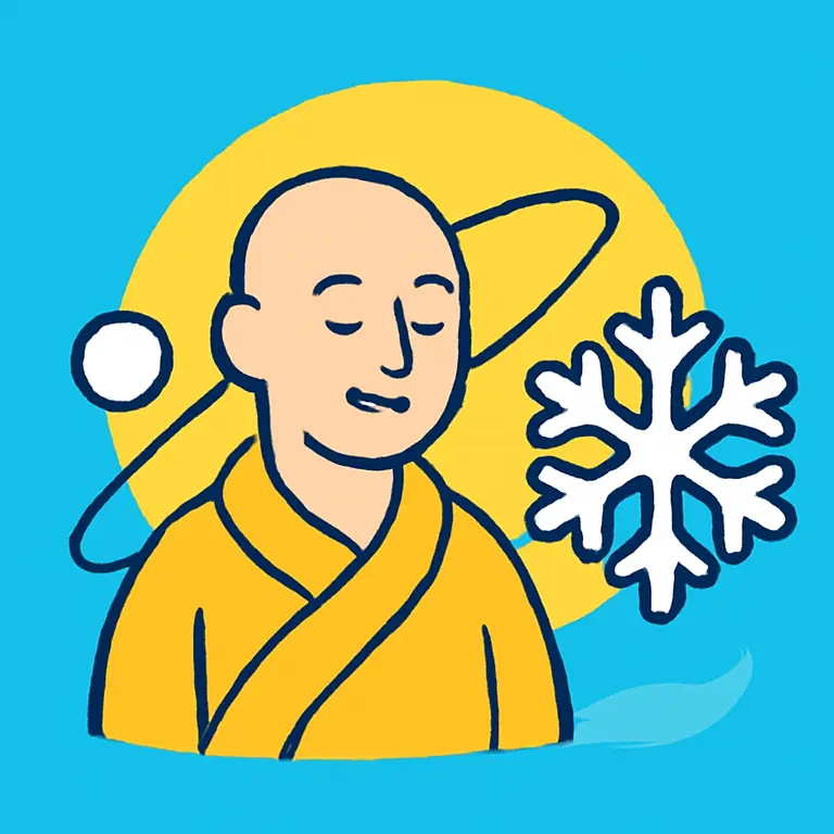 Órbita Monje Copo - portada del puzzle