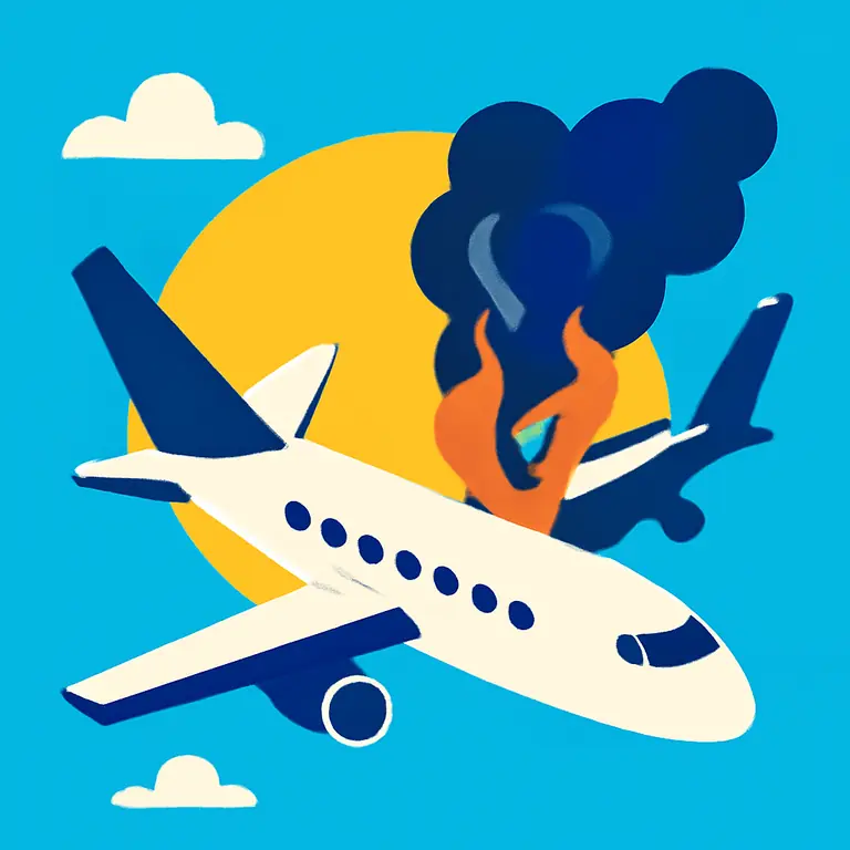 Caos en vuelo - portada del puzzle