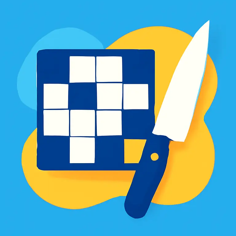 Juego y Cuchilla - portada del puzzle