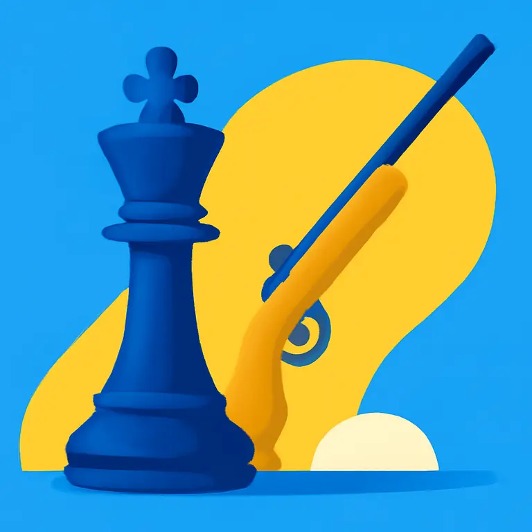 Jaque y Caza - portada del puzzle