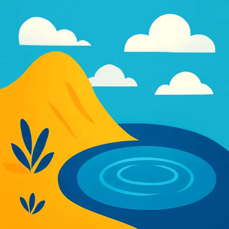 Ladera y Pozas - portada del puzzle