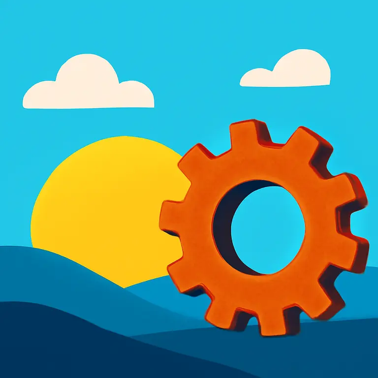 Amanecer Oxidado - portada del puzzle