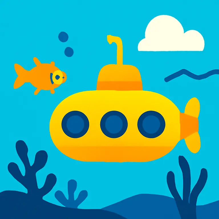 Mundo Submarino - portada del puzzle