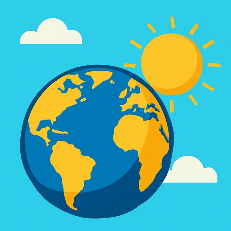 Clima y Tierra - portada del puzzle