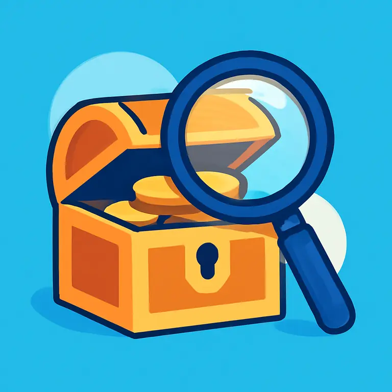 Tesoros Ocultos - portada del puzzle