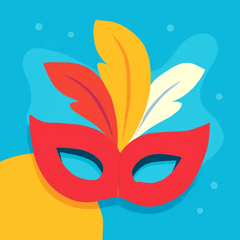 Carnaval Carmesí - portada del puzzle