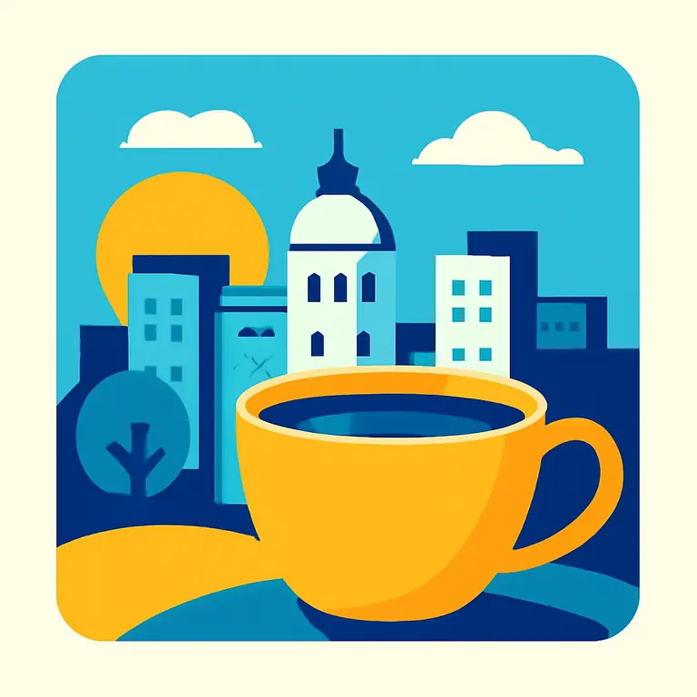 Ciudad y Calma - portada del puzzle