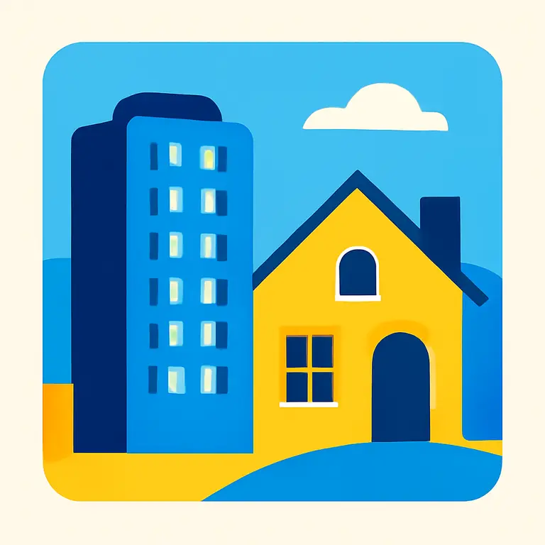 Contrastes Urbanos - portada del puzzle