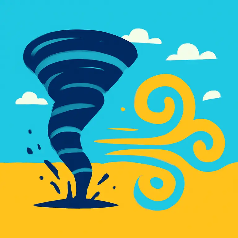 Vientos y Tormentas - portada del puzzle