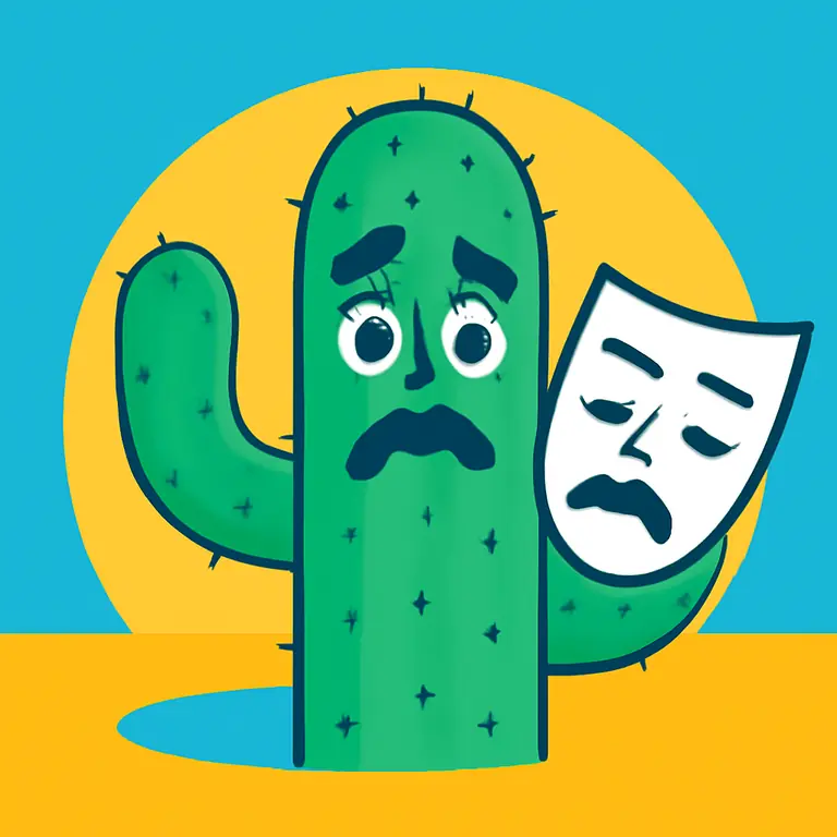 Melodrama Cactus - portada del puzzle