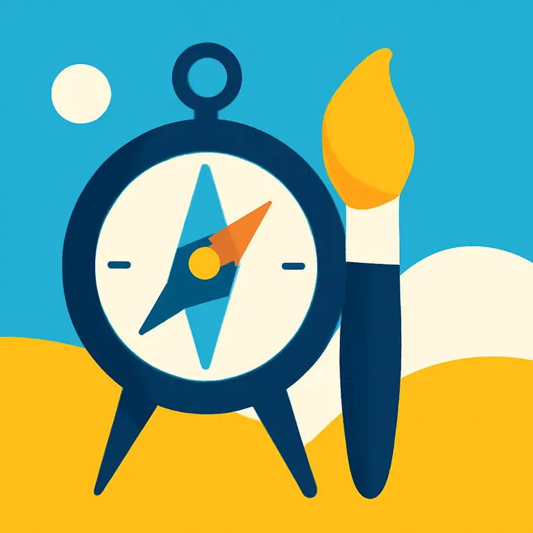 Rumbo y Arte - portada del puzzle