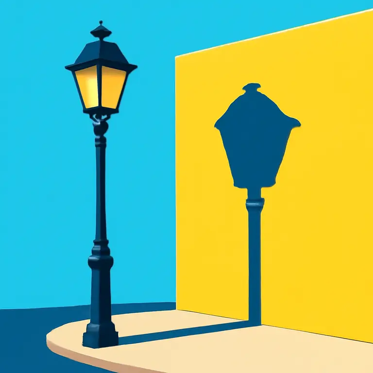 Calles y sombras - portada del puzzle