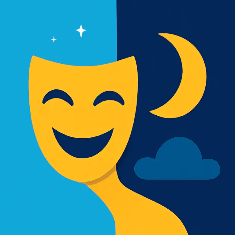 Смех и тьма - обложка пазла