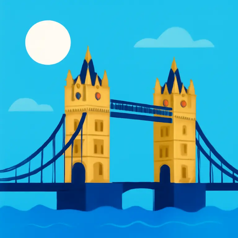 Лондонский мост - обложка пазла