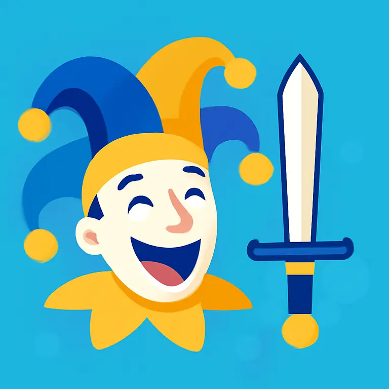 Смех и клинок - обложка пазла