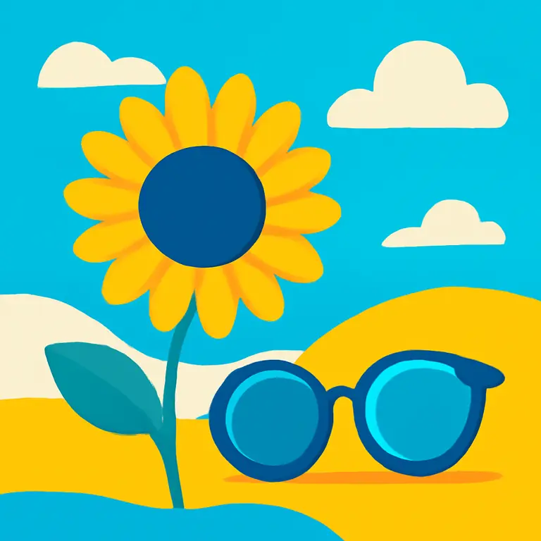 Летний Психодел - обложка пазла