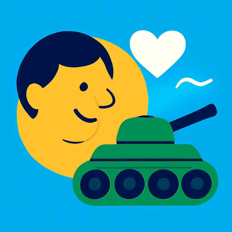 Дружба и Танки - обложка пазла