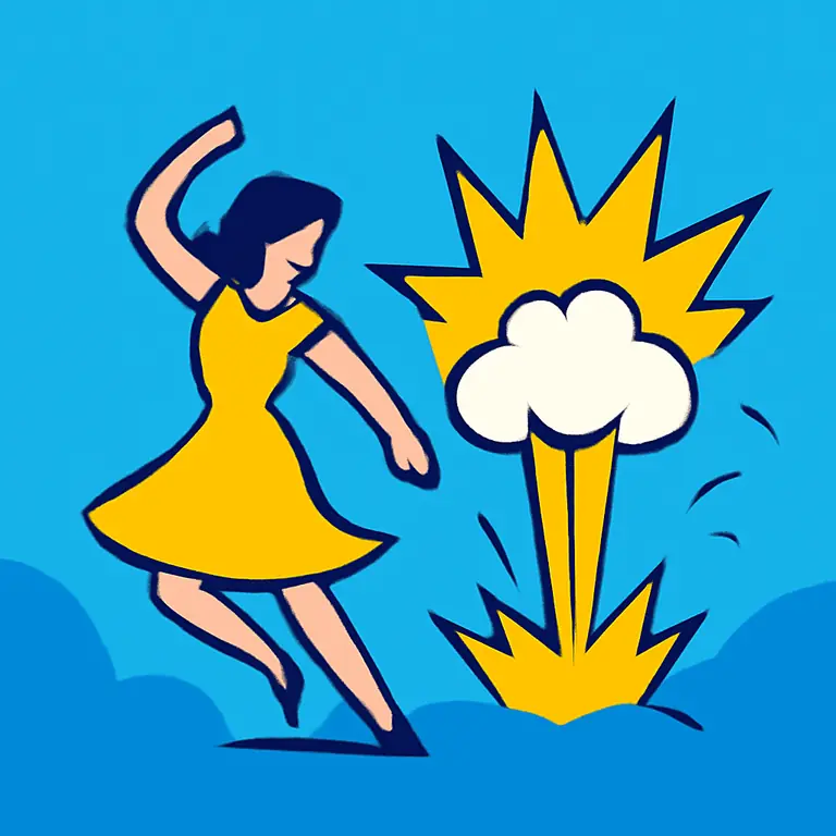 Танец и Взрыв - обложка пазла