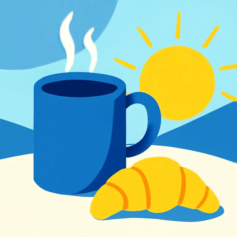 Утренний Восторг - обложка пазла