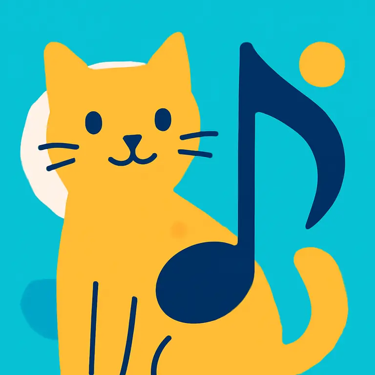 Звери и ноты - обложка пазла