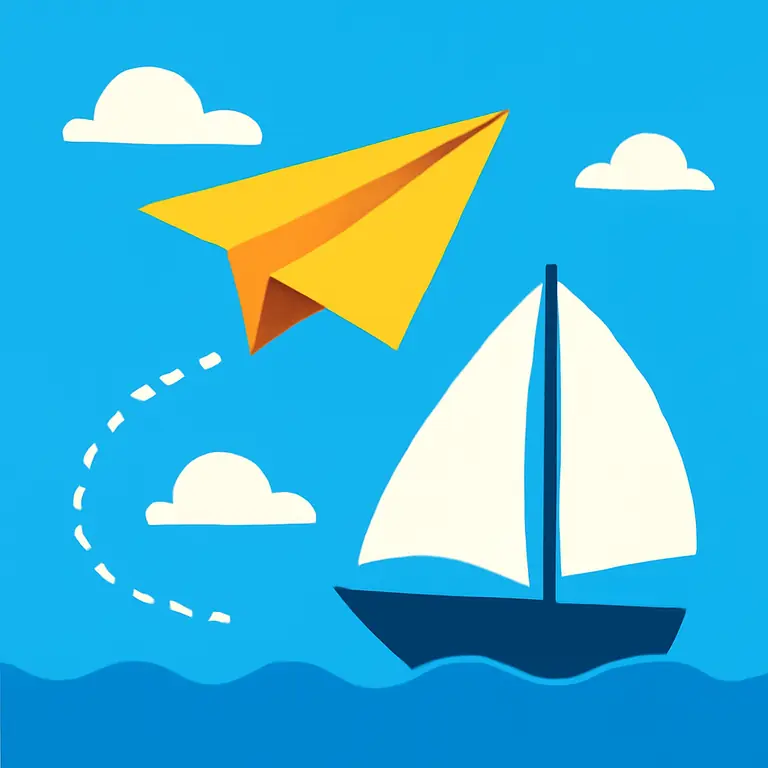 Полет и Паруса - обложка пазла