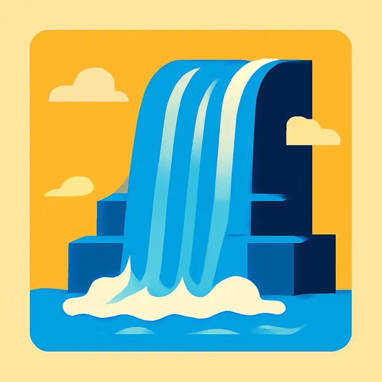 Ниагарский каскад - обложка пазла