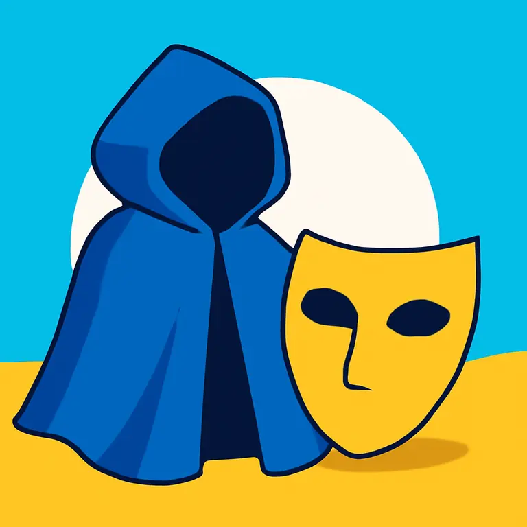 Обман и Плащ - обложка пазла