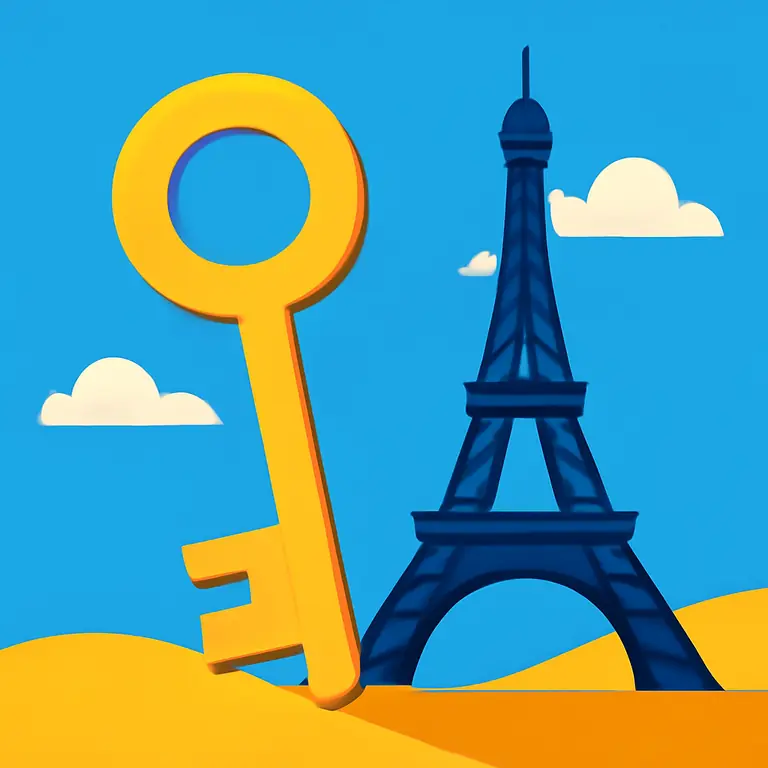 Парижский Ключ - обложка пазла