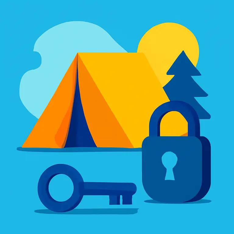 Тайны лагеря - обложка пазла