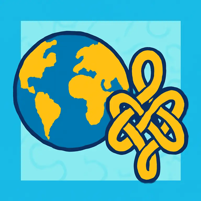 Земля и Вязь - обложка пазла