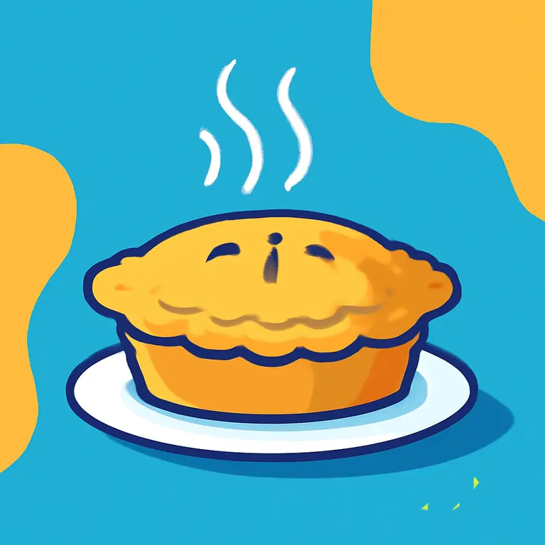 Вкусный Пирог - обложка пазла