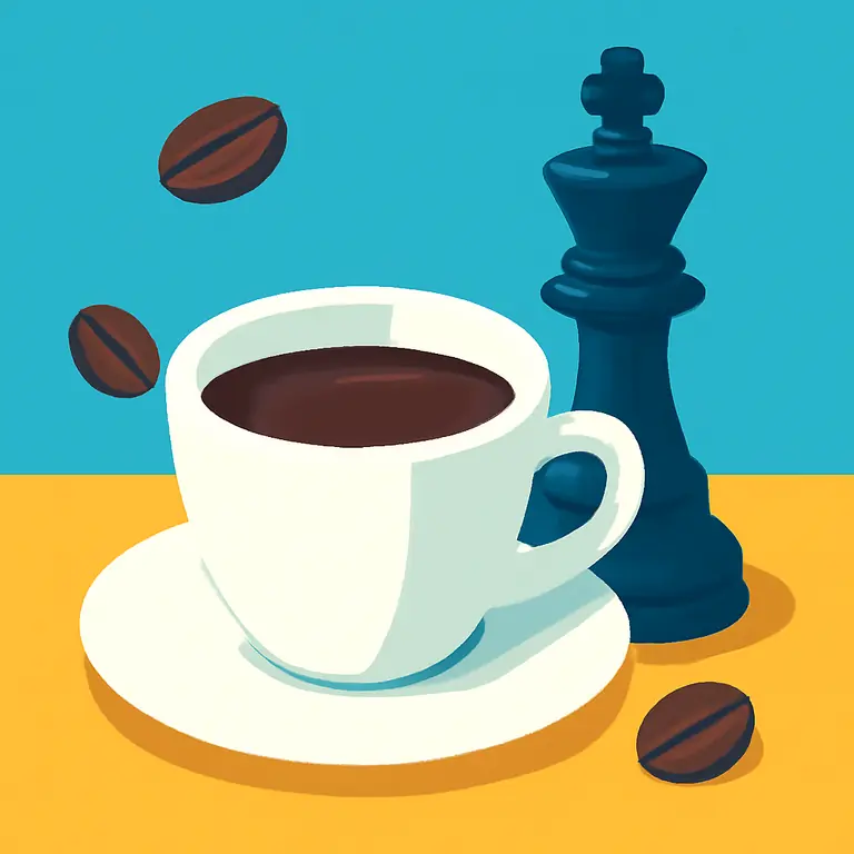 Кофейный гамбит - обложка пазла