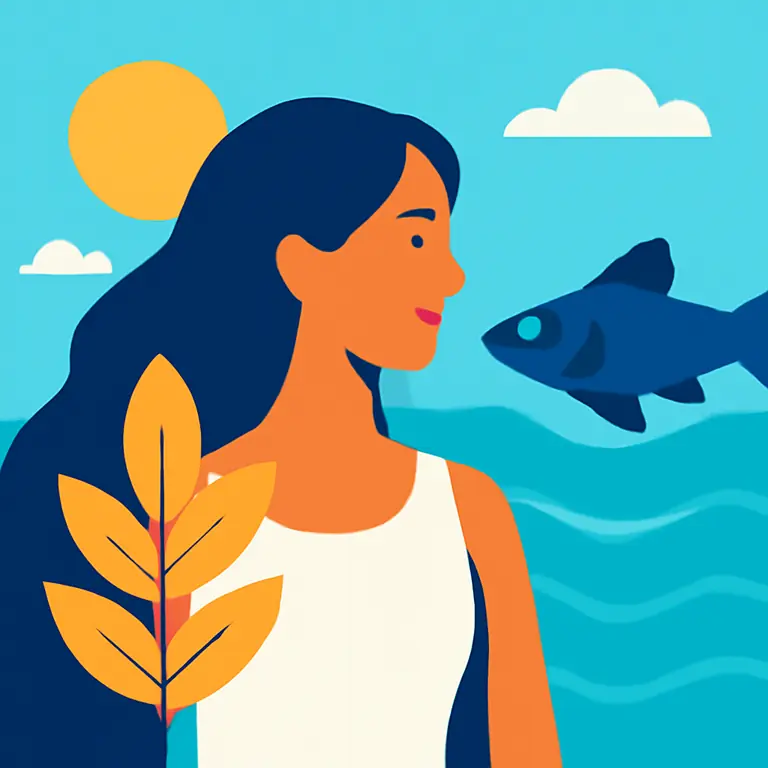 Океан дикарка - обложка пазла