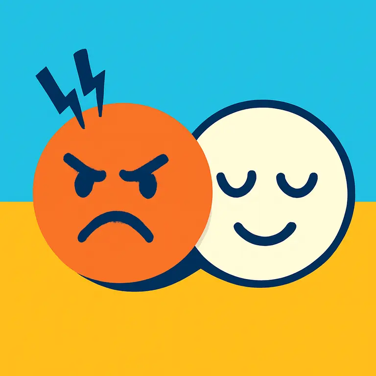 Злость и покой - обложка пазла