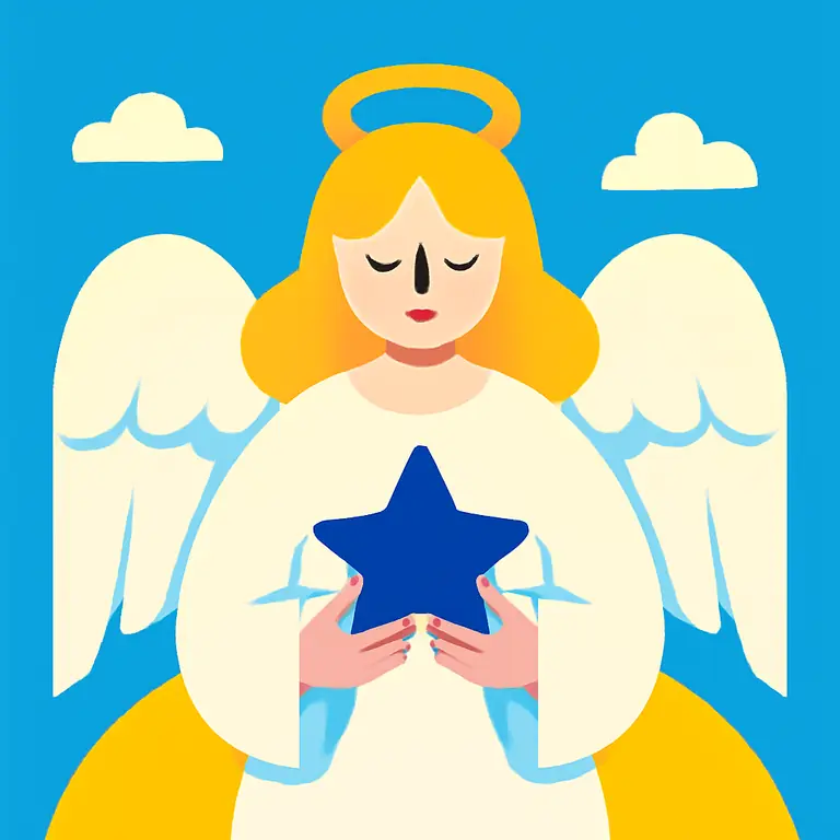 Волшебство Ангела - обложка пазла