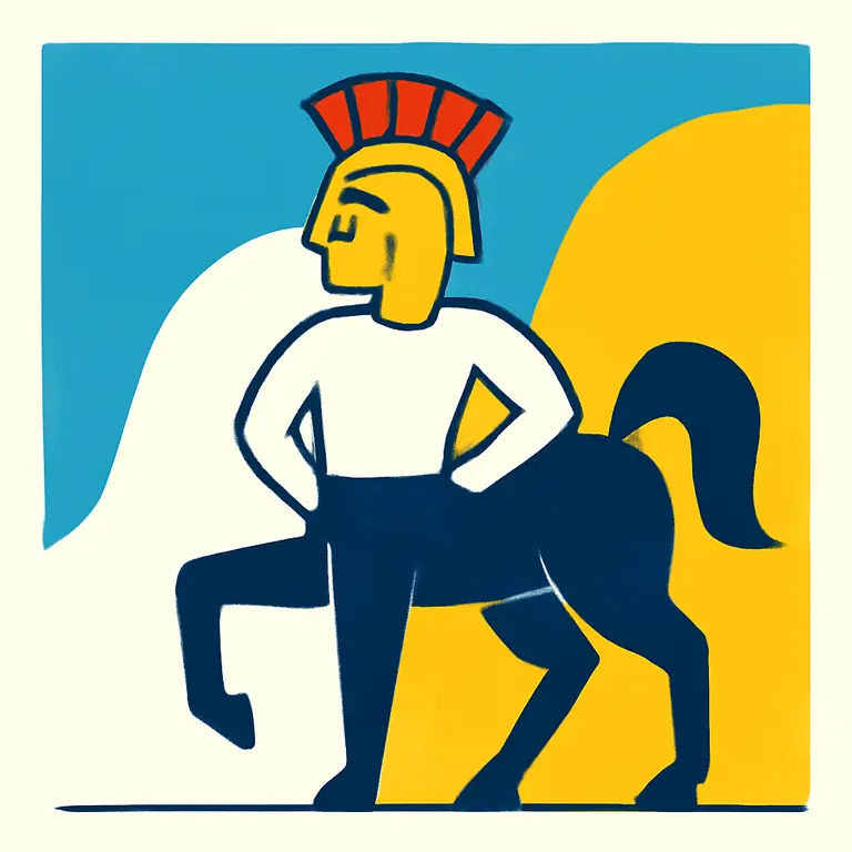 Троянский Кентавр - обложка пазла