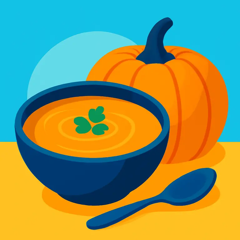 Тыквенный суп - обложка пазла