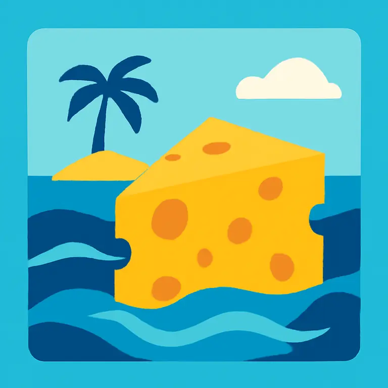 Бермудский сыр - обложка пазла