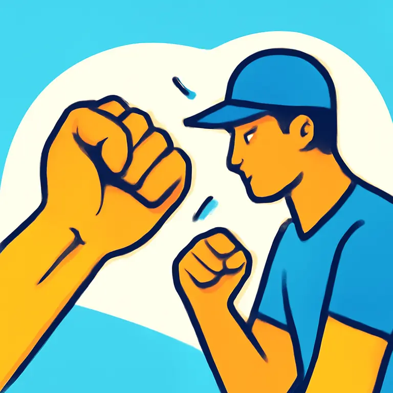 Уличный Бой - обложка пазла