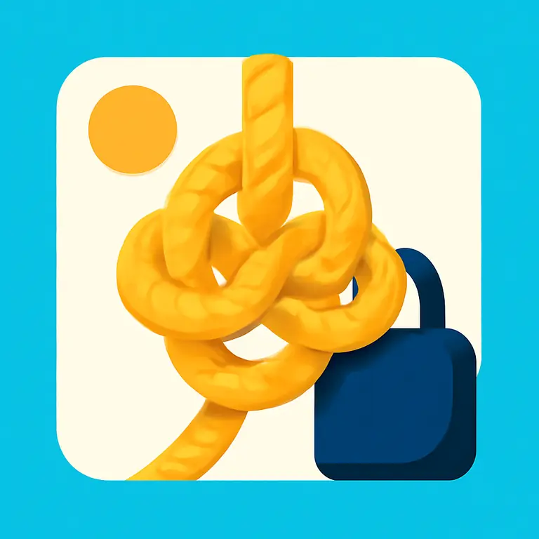 Тяжелый узел - обложка пазла