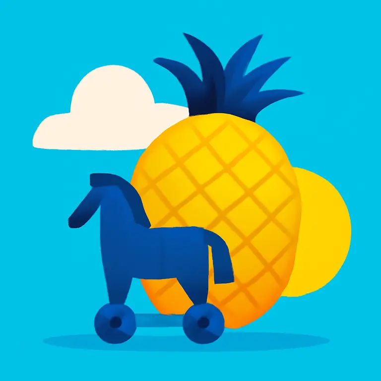 Троянский фрукт - обложка пазла