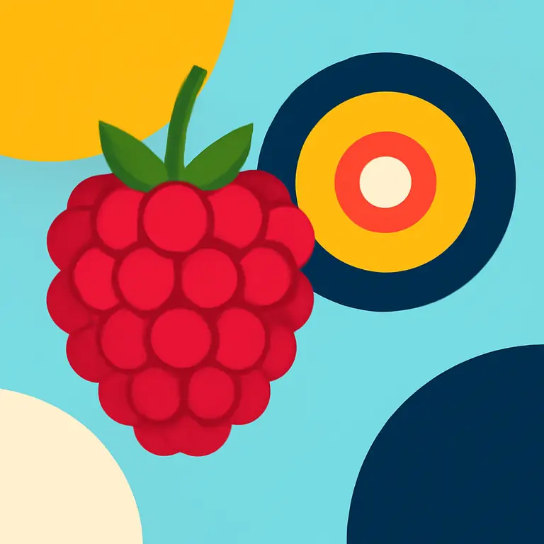 Малиновые круги - обложка пазла