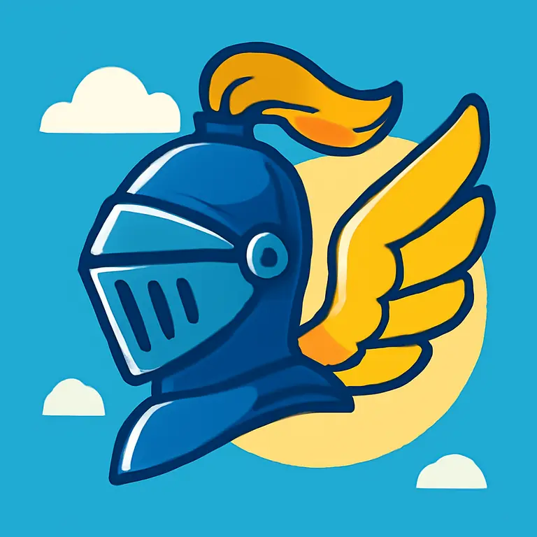 Крылья рыцаря - обложка пазла